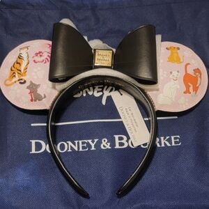 Dooney & Bourke Disney Cats Animal Print Headband NWT